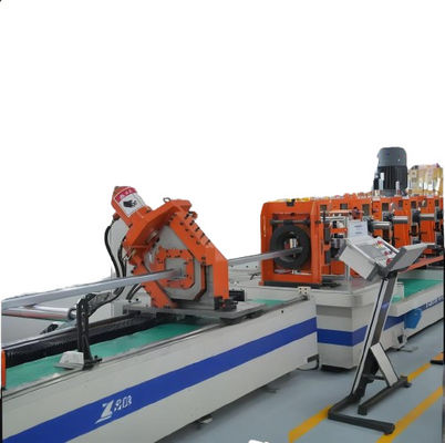 kupować Metalowa maszyna 5mm Cz Purlin Channel Steel Structure C U Purlin Roll Forming Machine online manufacture